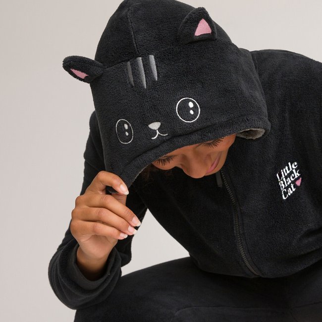 Black cat baby onesie discount