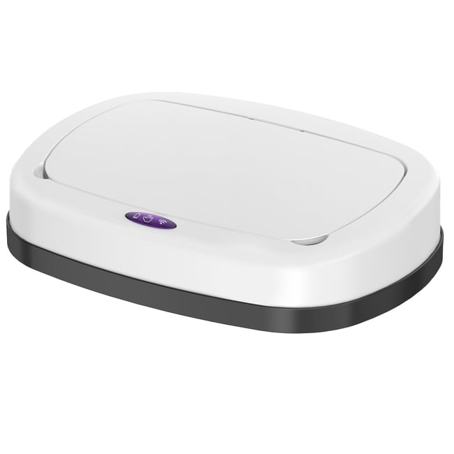 Couvercle de poubelle automatique NARVIK COVER Couleur blanc <span itemprop=