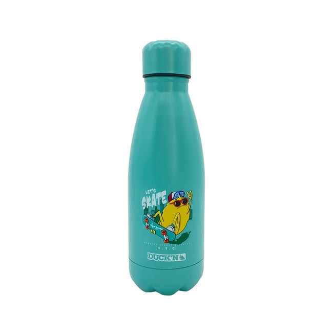 Bouteille Isotherme Skate finition mate 350ML Couleur bleu <span itemprop=