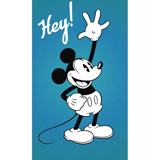 Papier peint Komar - Mickey - Hey - 120 x 200 cm Couleur multicolore <span itemprop=