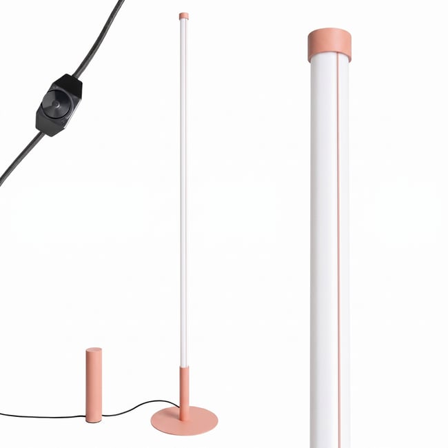 Lampadaire Pêche LED 1 Trang Couleur pêche <span itemprop=