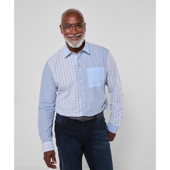 Chemise Cool Combinée bleu <span itemprop=