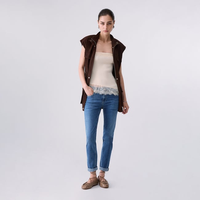 Jean skinny Amazing Fit denim bleu <span itemprop=