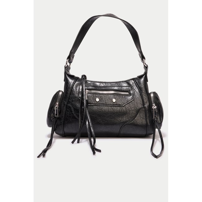 Sac porté épaule noir <span itemprop=