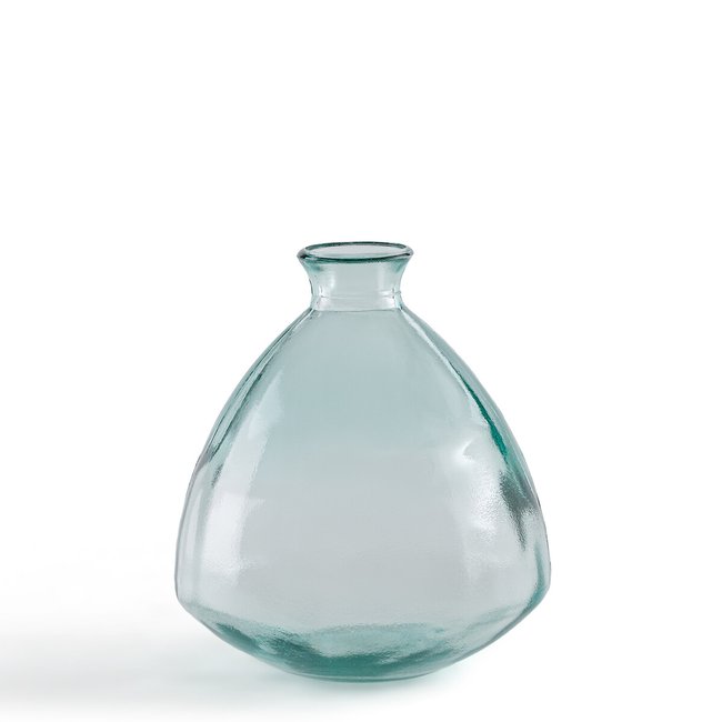 Jarrón damajuana de cristal, al. 19 cm, Izolia cristal tintado <span itemprop=