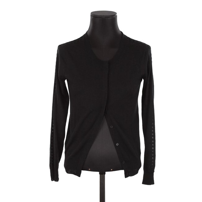Cardigan en laine - Très Bon État noir <span itemprop=