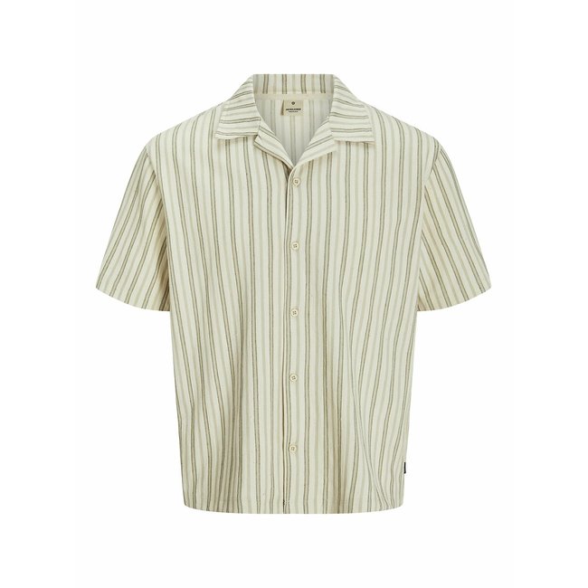 Camisa a rayas verde <span itemprop=