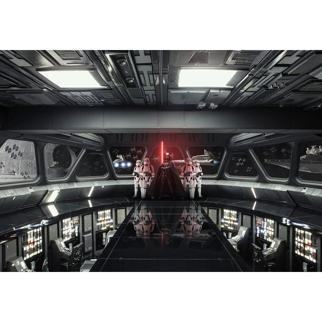 Papier peint Komar - STAR WARS Destroyer Deck - 400 x 260 cm Couleur multicolore <span itemprop=