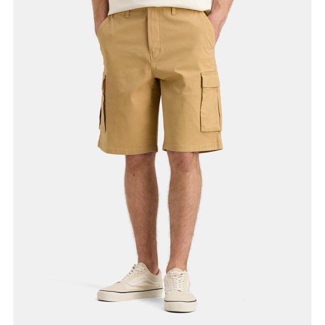Bermuda cargo droit uni bermuttle coton bio - GALERIES LAFAYETTE