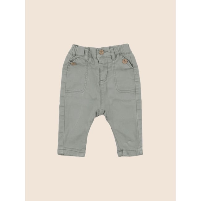 Pantalon - Etat satisfaisant vert <span itemprop=