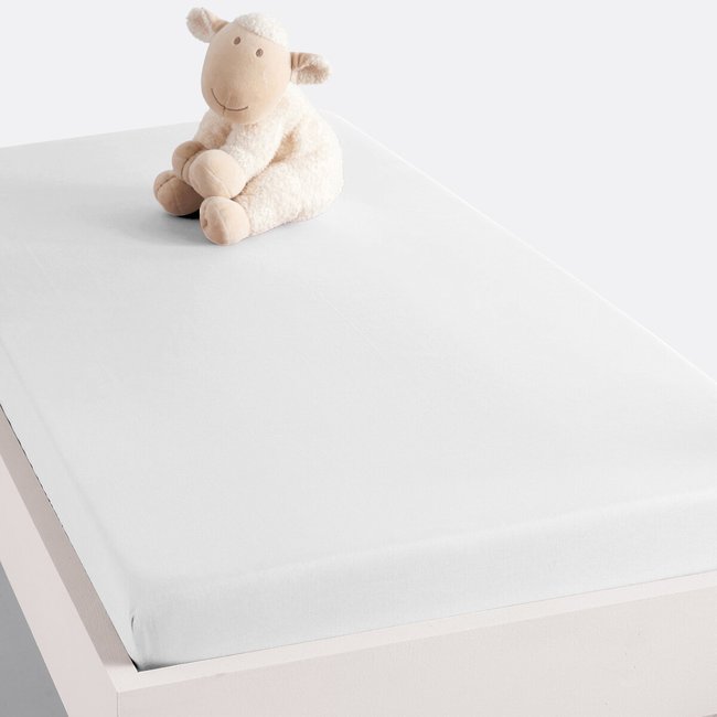 Drap-housse enfant, en coton, bonnet 25 cm, MACHA - LA REDOUTE INTERIEURS