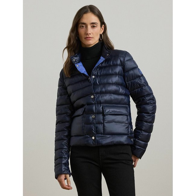 Piumino corto collo alto navy LAUREN RALPH LAUREN