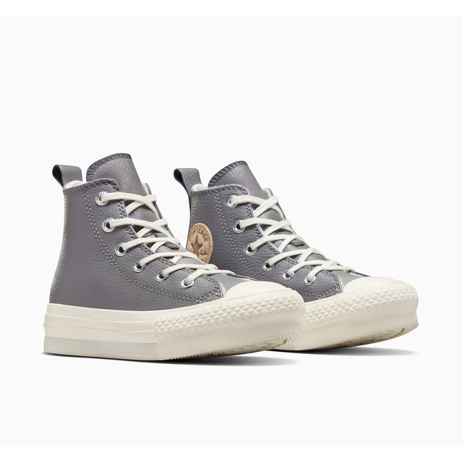 Zapatillas de piel All Star EVA Lift Cozy Essentials gris oscuro <span itemprop=