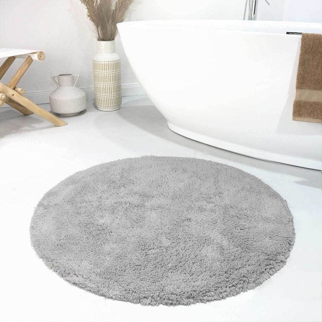 Tapis de bain rond doux en coton ,  OLE - WECON HOME
