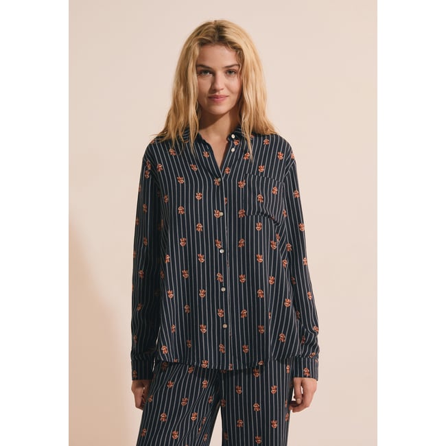 ETAM CHEMISE ROBY - CHEMISE ML encre <span itemprop=