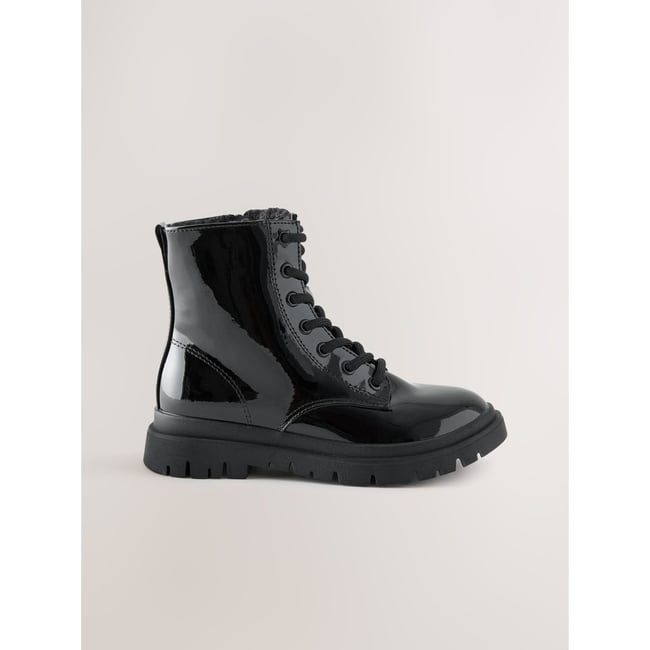 Bottines à lacets et doublure chaude - NEXT