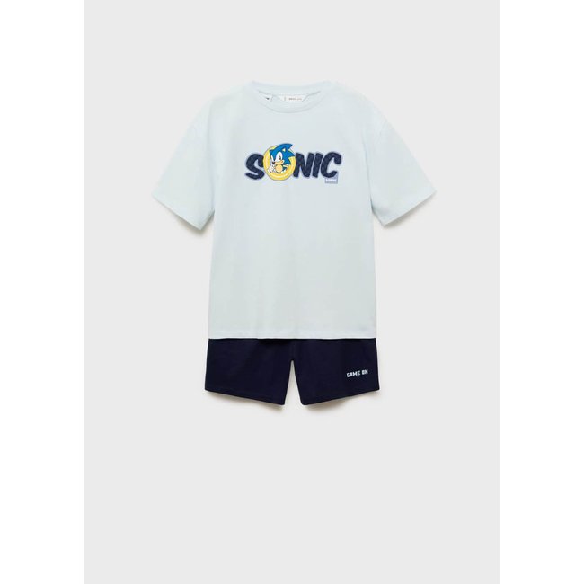 Pyjama Sonic vert d´eau <span itemprop=