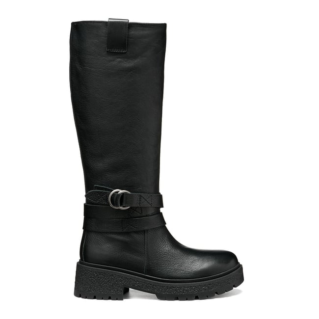 Bottes en cuir, EIVETTE noire <span itemprop=