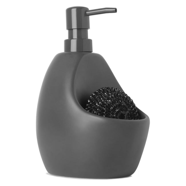Pompe à savon de cuisine et porte éponge  JOEY - UMBRA