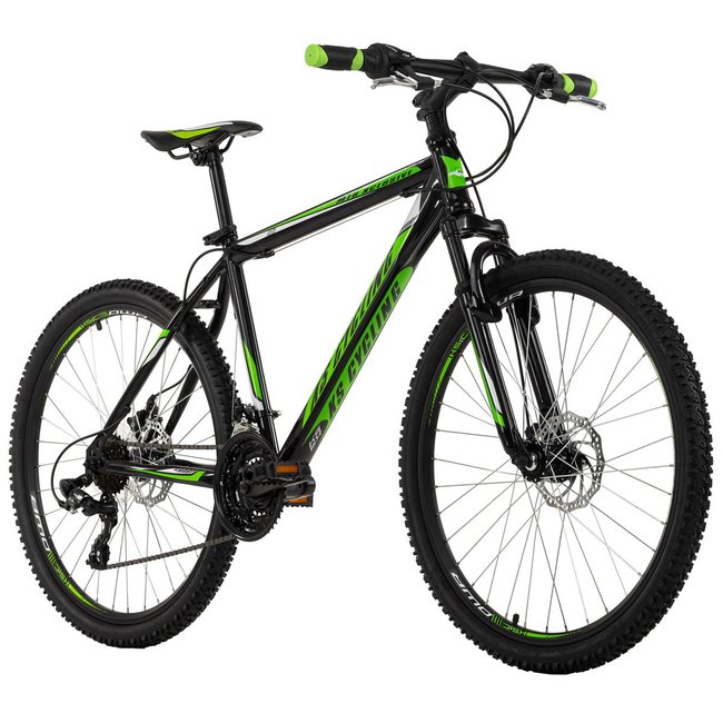 VTT semi-rigide - 29 pouces - Sharp - noir/vert - 51 cm - KS