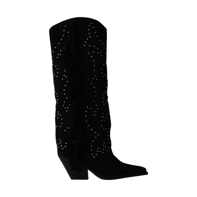 Bottes à Zip noir <span itemprop=