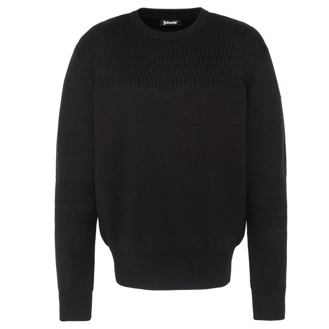 Pull col rond en maille fine - SCHOTT