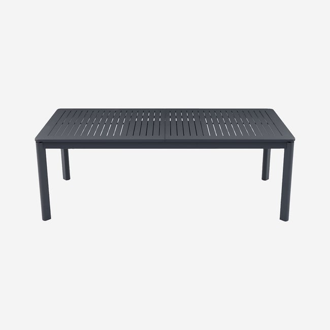 Table de jardin extensible en aluminium NISA - HABITAT