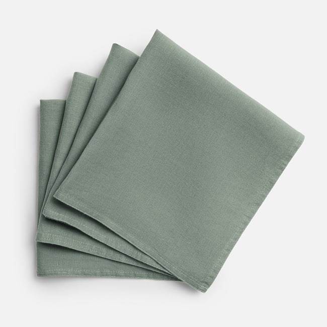 Set of 4 Victorine Best Quality Linen Napkins - LA REDOUTE INTERIEURS