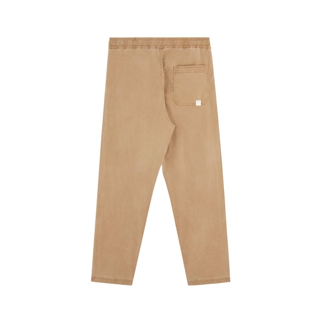 PANTALON LOOSE SAND camel <span itemprop=