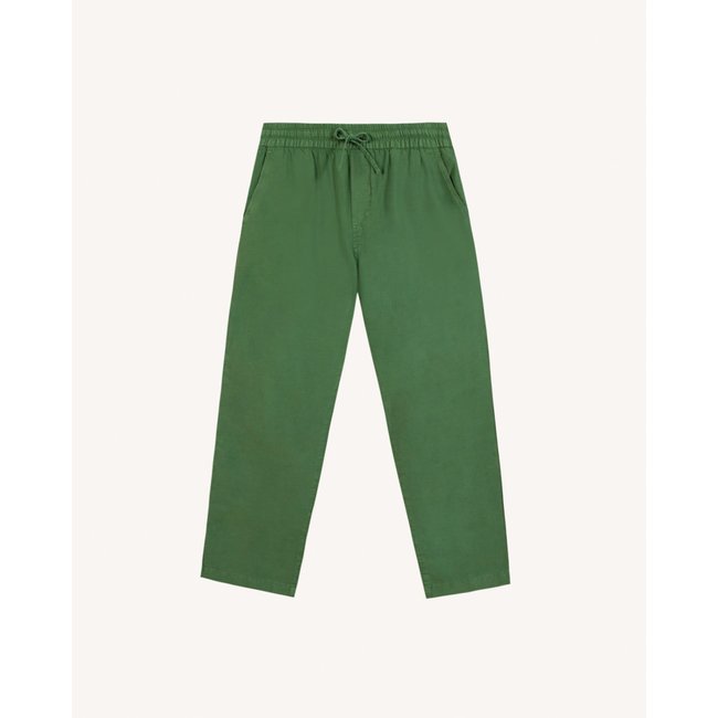 Pantalon élastique DREUILLE DREUILLE vert sapin <span itemprop=