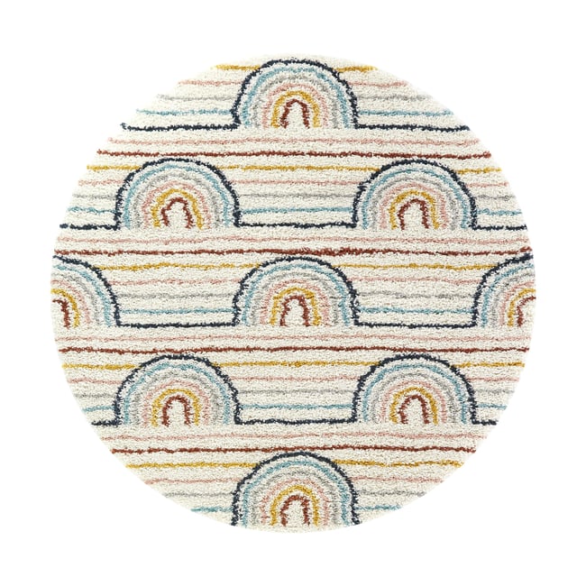 Tapis enfant épais et confortable SUNNY Couleur palette colorée <span itemprop=