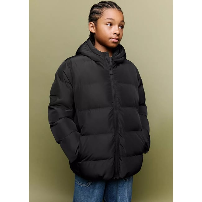 Anorak matelassé à capuche - MANGO KIDS