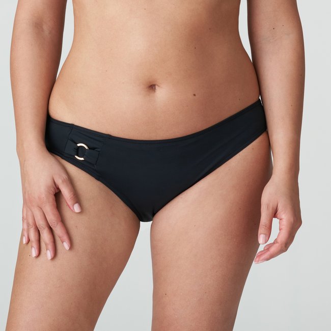 Bikini Slip brésilien DAMIETTA noir - noir <span itemprop=