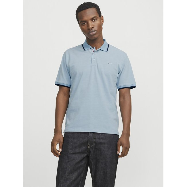 Slim Fit Polo Shirt with Short Sleeves - JACK & JONES