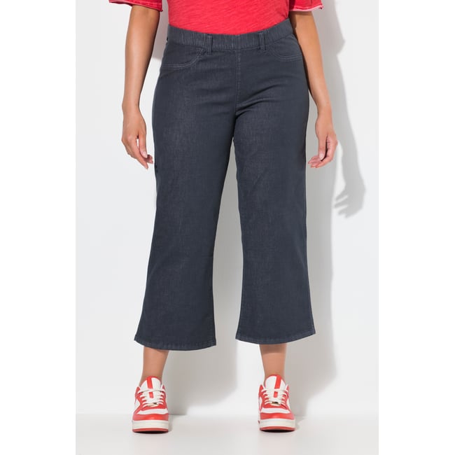 Jupe-culotte Mary en jean. Jambe large et - ULLA POPKEN