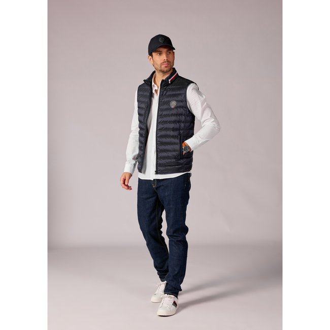 DOUDOUNE col classique Zippé BLOW REACT navy blue <span itemprop=