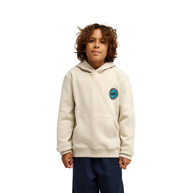 Sweat capuche GRAPHIC beige peyote <span itemprop=