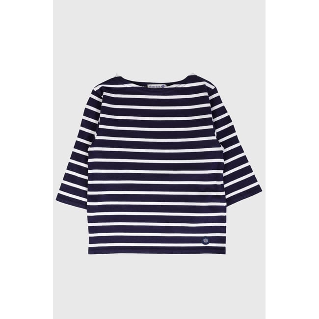 Marinière en coton BEG MEIL KIDS navire/blanc <span itemprop=