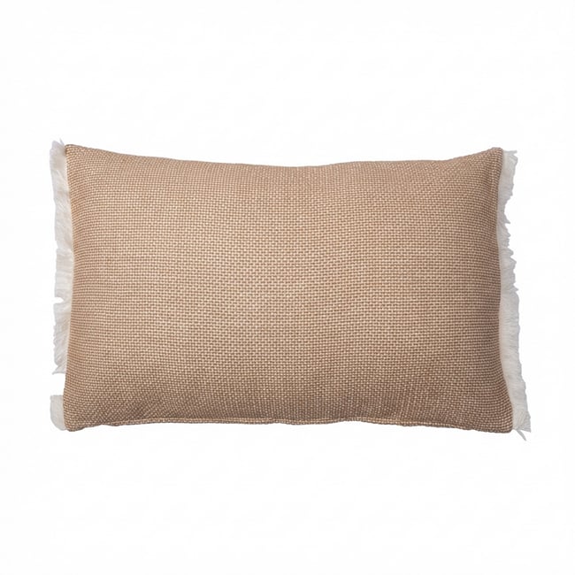 Coussin déhoussable 40x60 cm Coton Marceline multicolore <span itemprop=