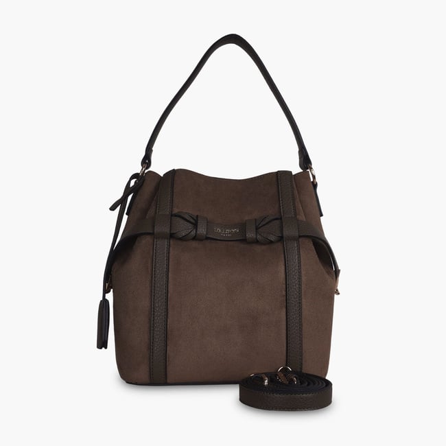 Sac seau  Taja doré,kaki <span itemprop=