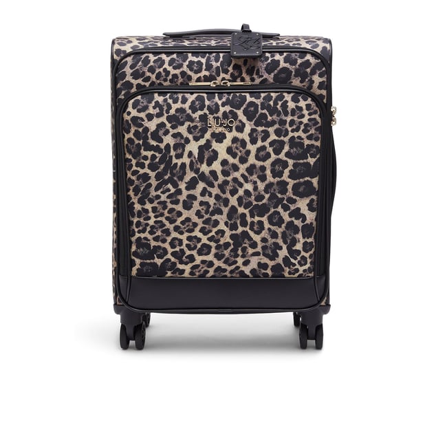 Trolley à imprimé animalier noir animalier <span itemprop=