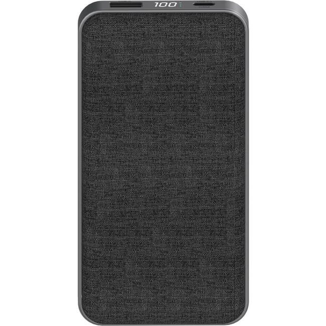 Batterie externe 20000 mAh Power Delivery noir - ADEQWAT