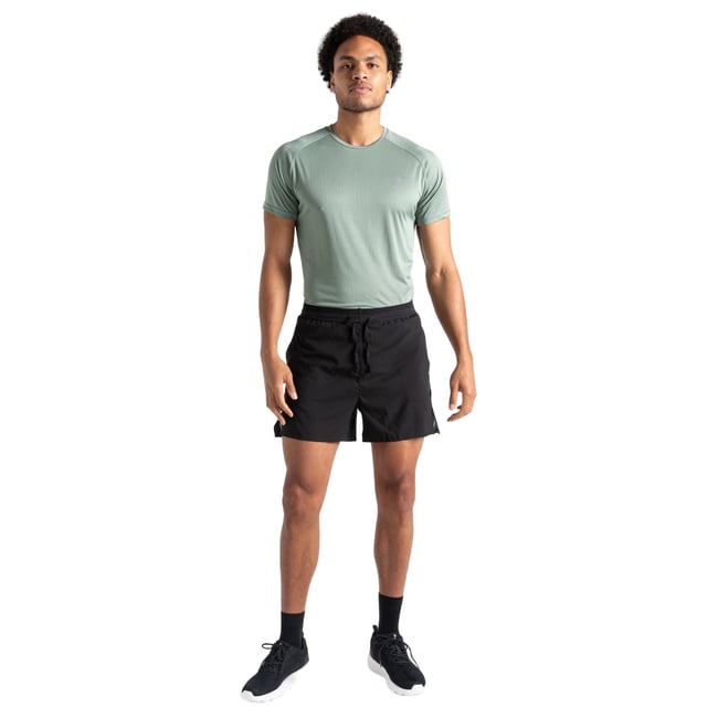 Short décontracté ACCELERATE noir <span itemprop=