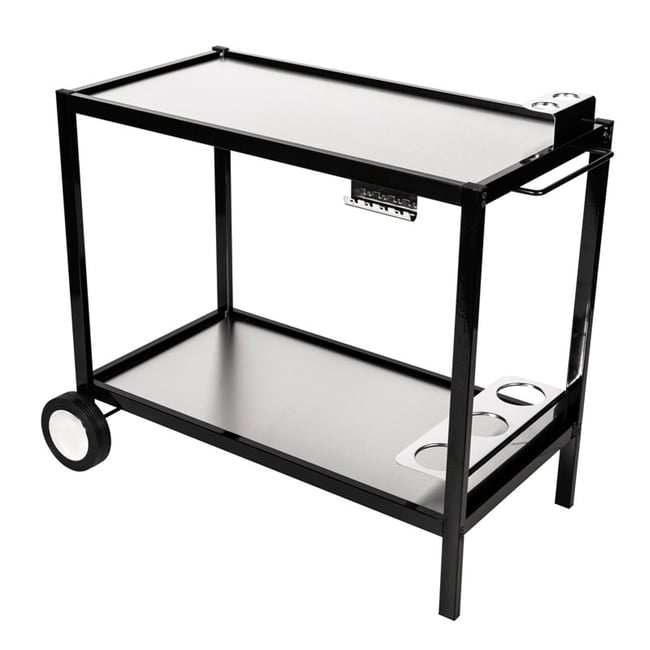 Desserte de jardin avec nombreux rangements gris, noir, noir <span itemprop=