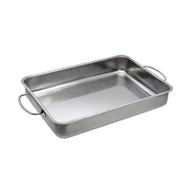 Plat à four acier inoxydable Edition Red inox <span itemprop=