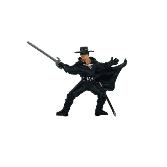 Figurine Zorro noir <span itemprop=