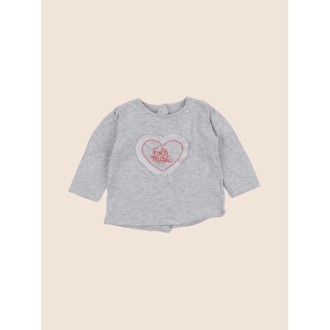 Tee-shirt - Très bon état gris <span itemprop=