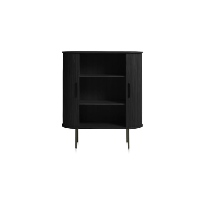 Buffet vaisselier ALBA Couleur noir <span itemprop=