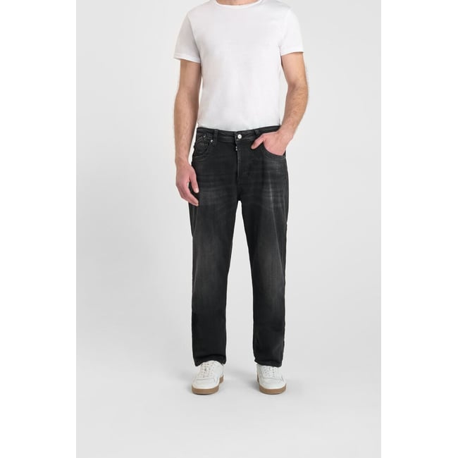 Jeans loose, large 800/60 loose , longueur 34 black black <span itemprop=