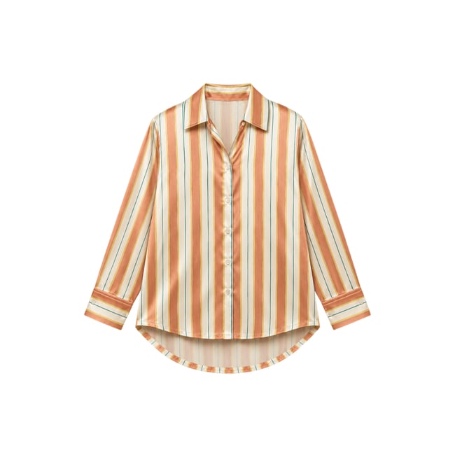 Chemise Oversize 100% pure soie de mûrier - EMILY'S PILLOW